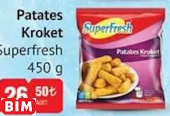 SUPERFRESH  PATATES  KROKET